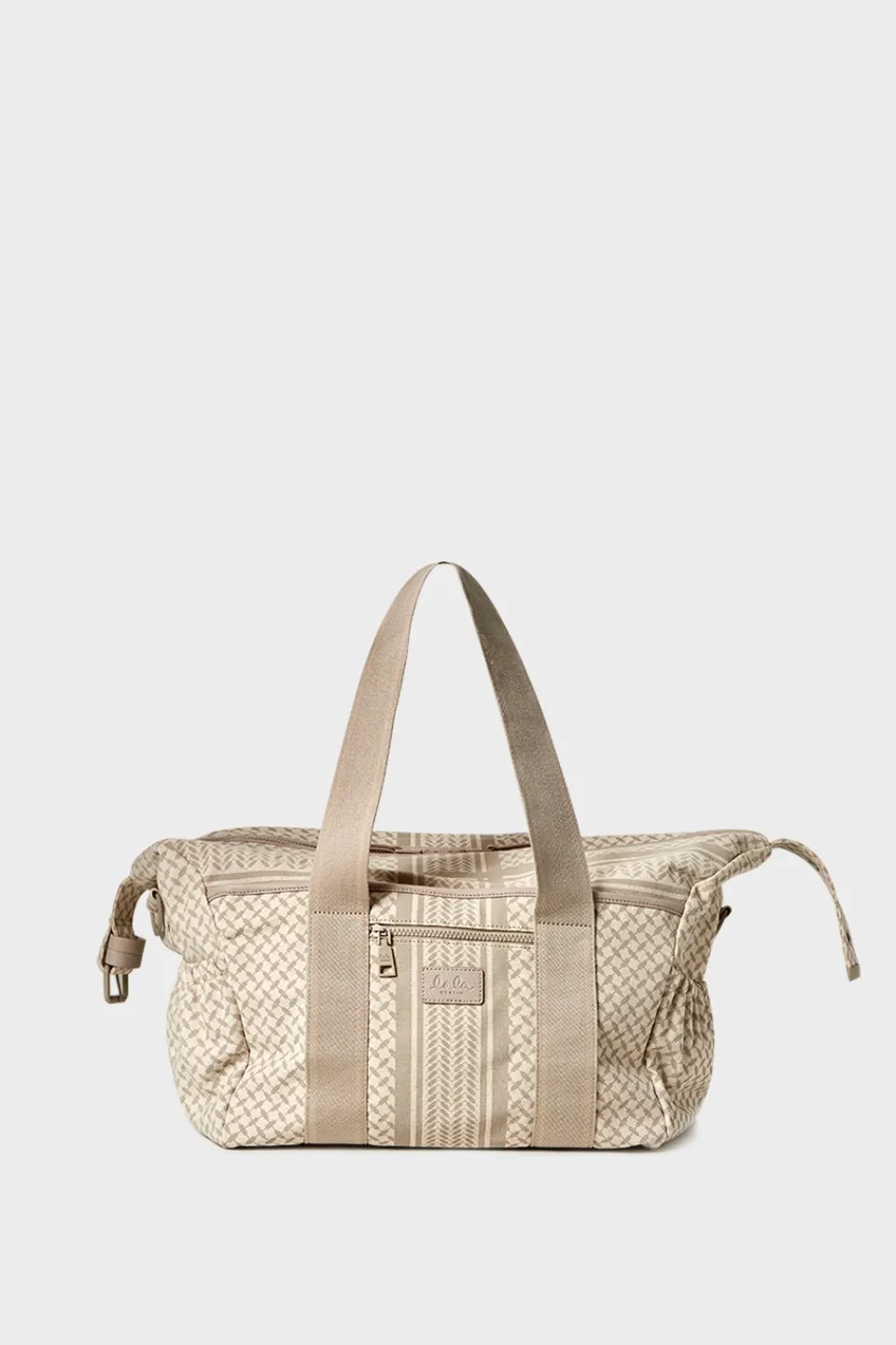 Lala Berlin Big Bag Muriel 2.0 canvas heritage stripe beige heritagestripebeige Discount