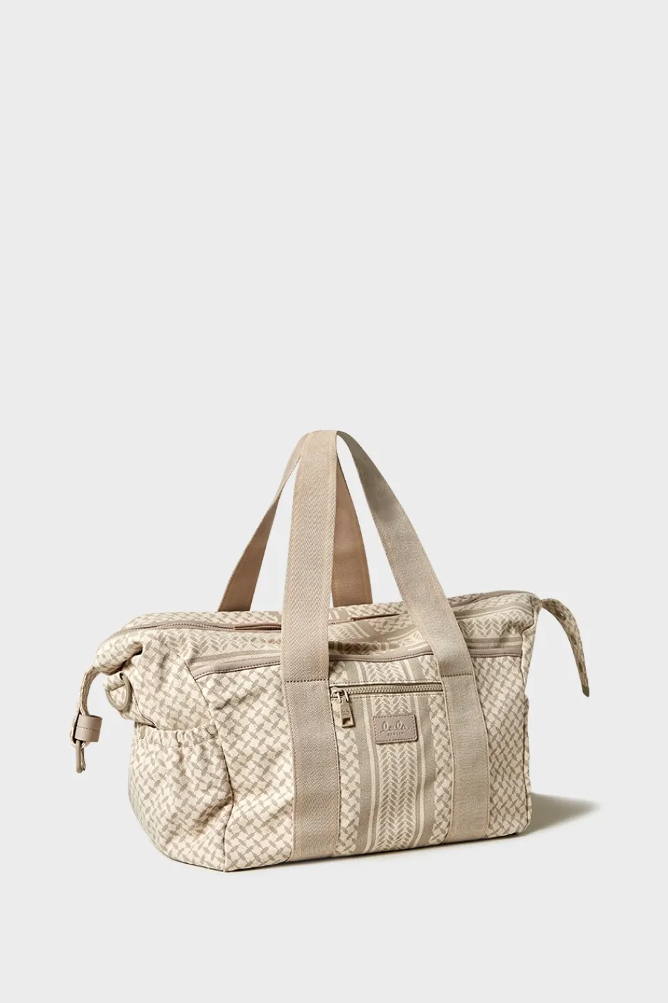 Lala Berlin Big Bag Muriel 2.0 canvas heritage stripe beige heritagestripebeige Discount