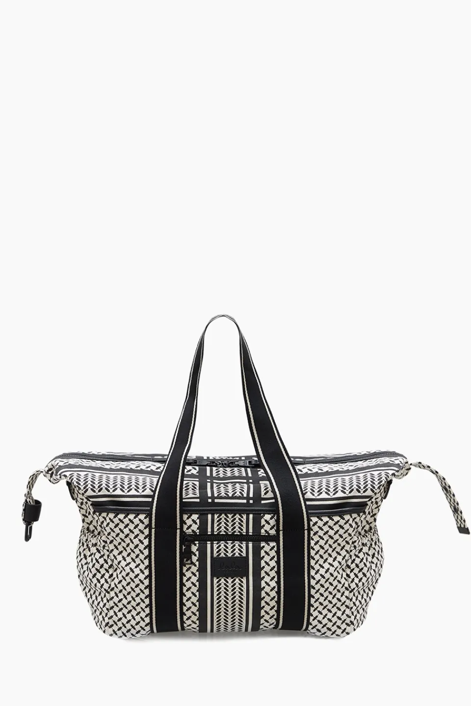 Lala Berlin Big Bag Muriel 2.0 canvas heritage stripe black heritagestripeblack Best Sale