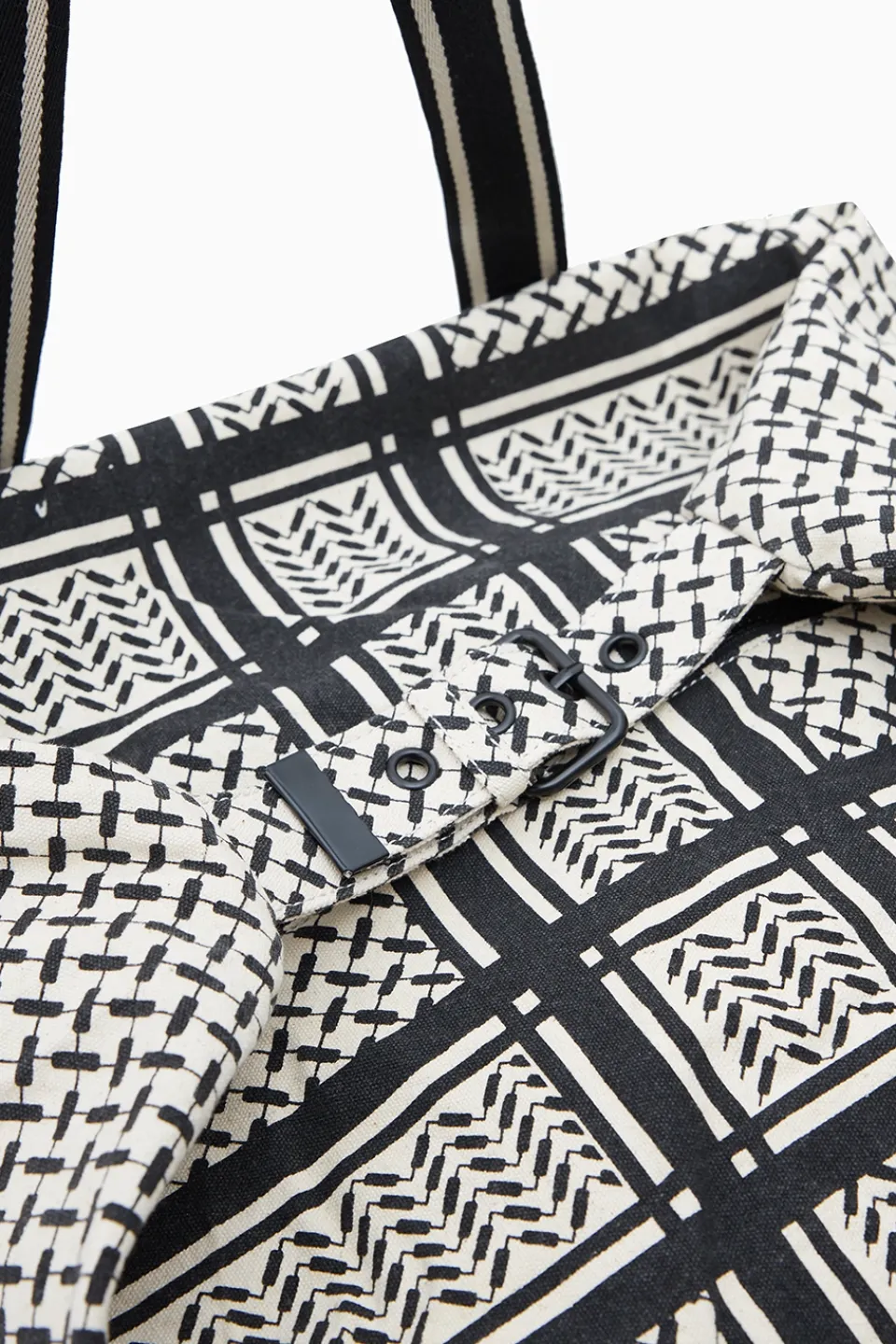 Lala Berlin Big Bag Muriel 2.0 canvas heritage stripe black heritagestripeblack Best Sale