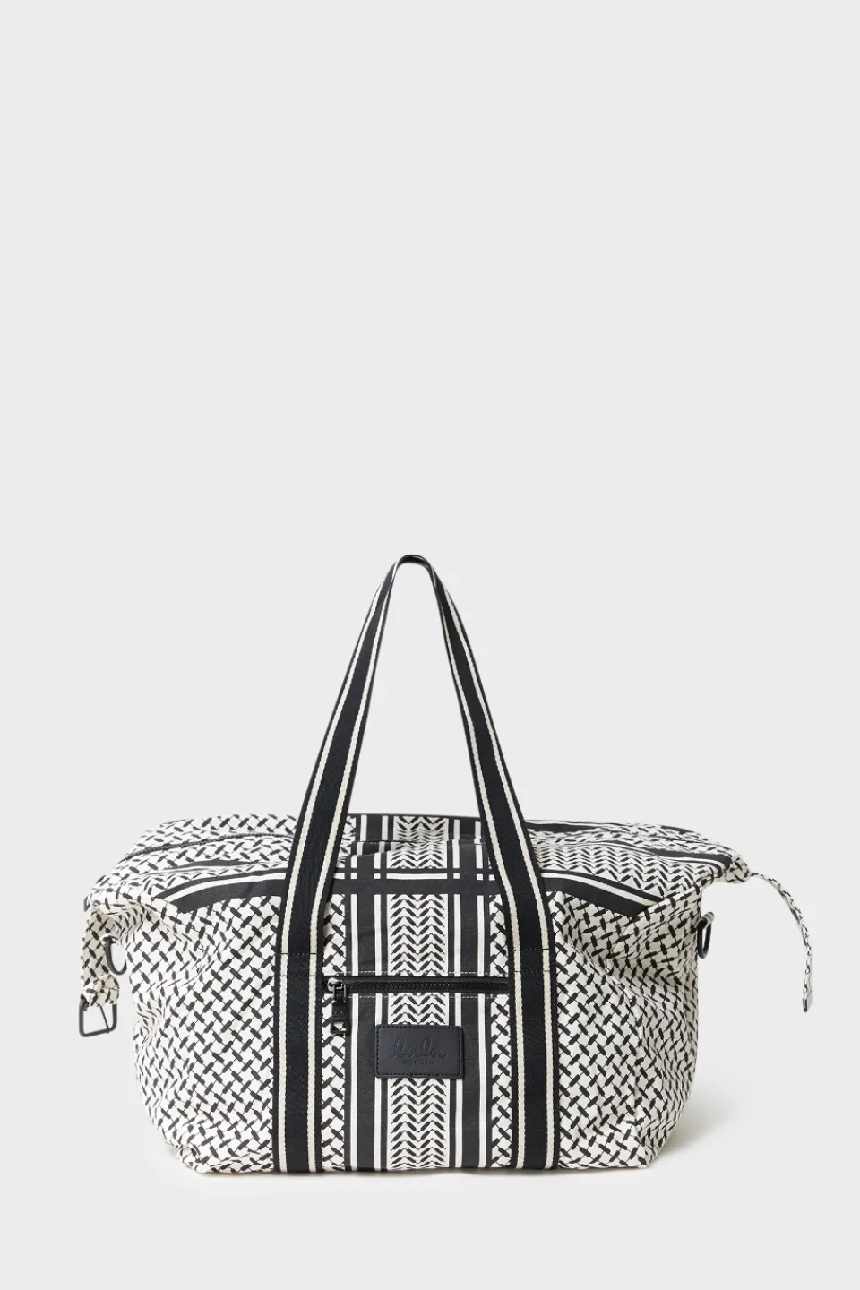 Lala Berlin Big Bag Muriel canvas heritage stripe black heritagestripeblack Flash Sale