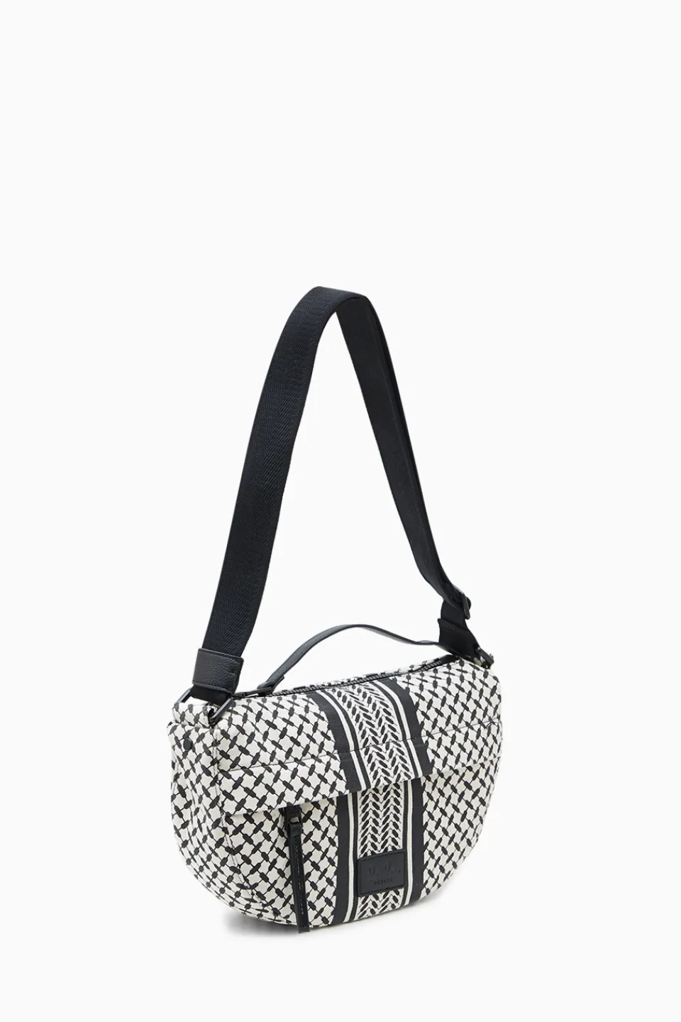 Lala Berlin Crossbody Melly canvas heritage stripe black heritagestripeblack Shop