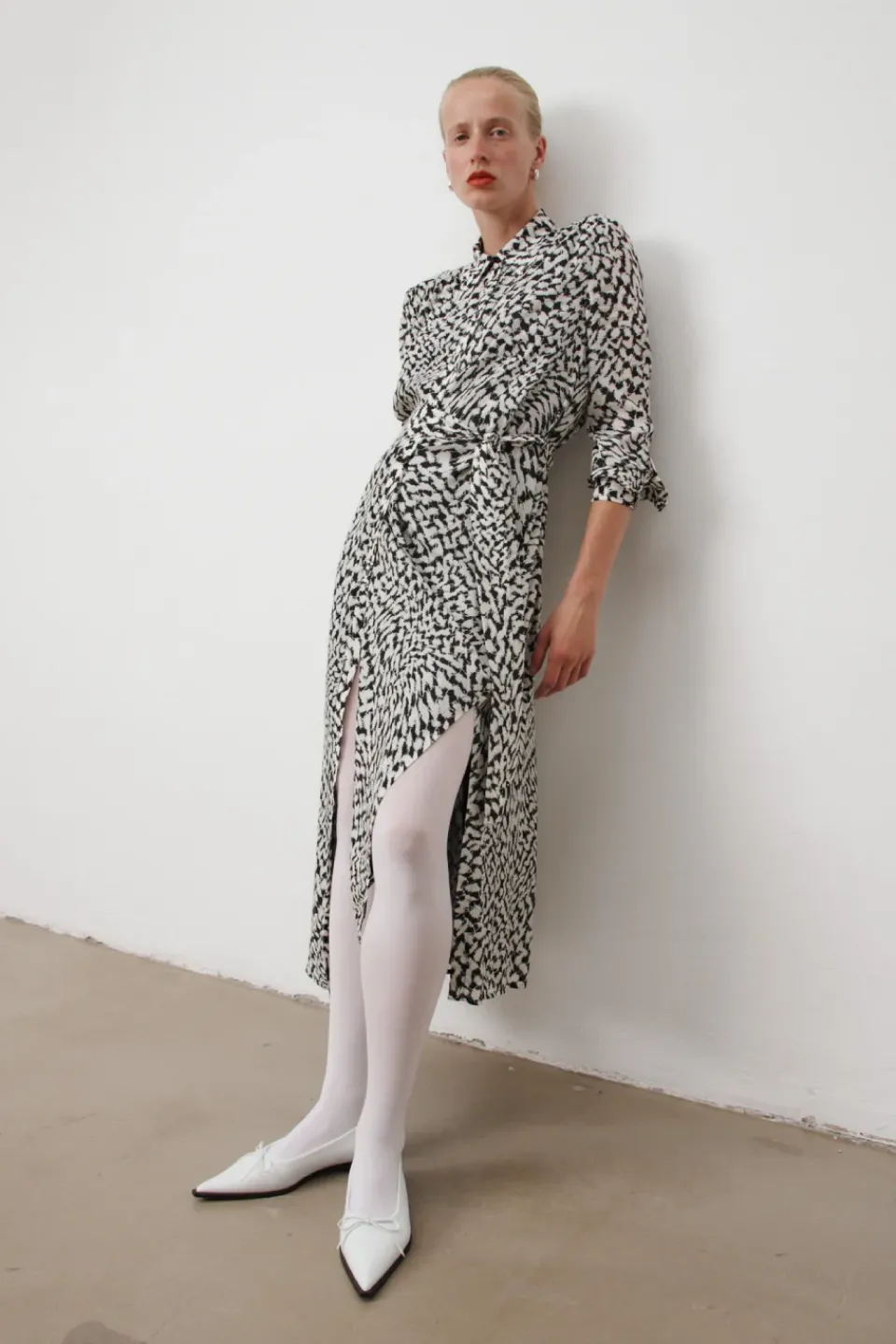 Lala Berlin Dress Deerja viscose/silk blend swoosh heritage swooshheritage Cheap