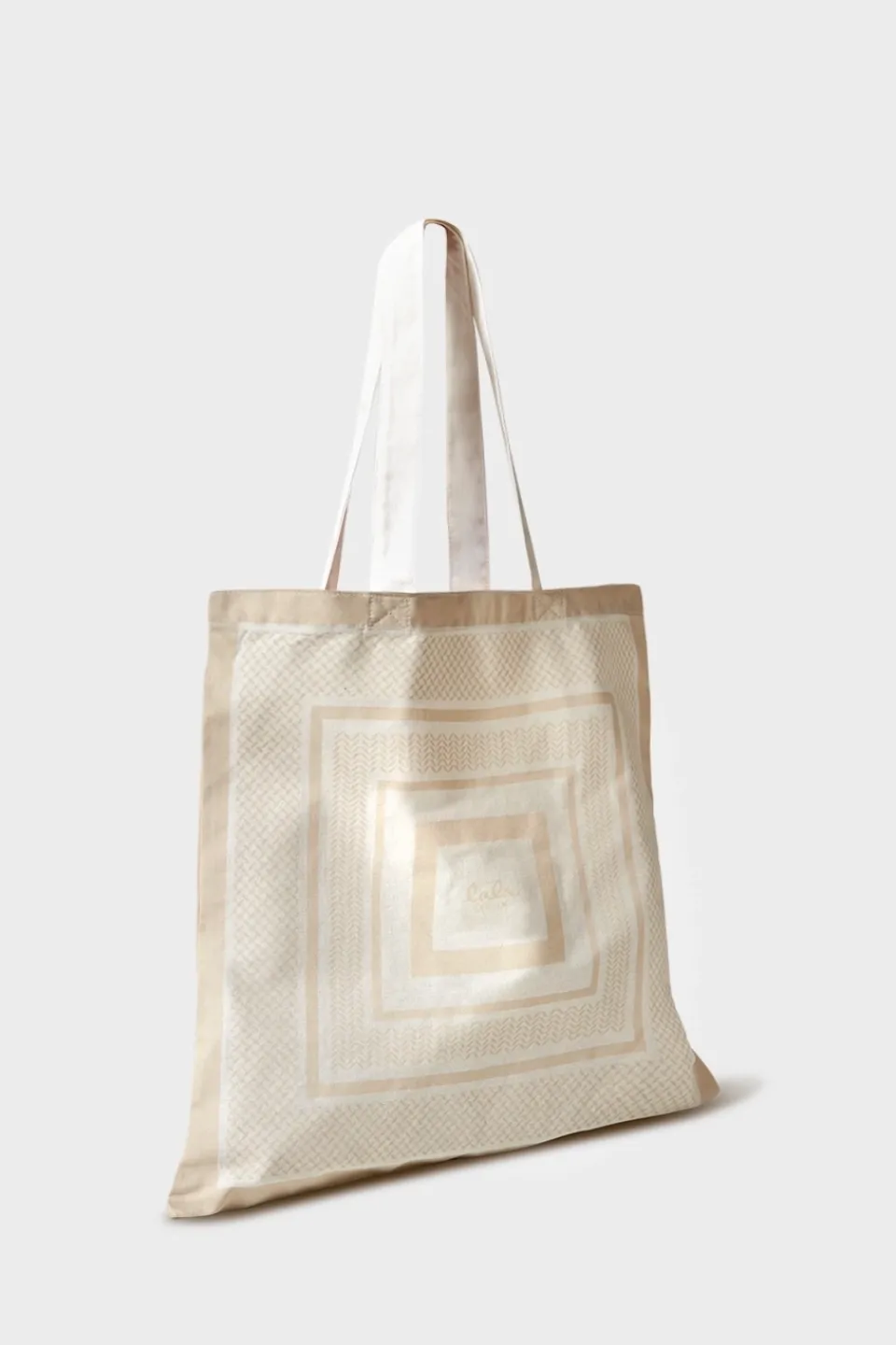 Lala Berlin Tote Maja canvas heritage stripe cream heritagestripecream Store